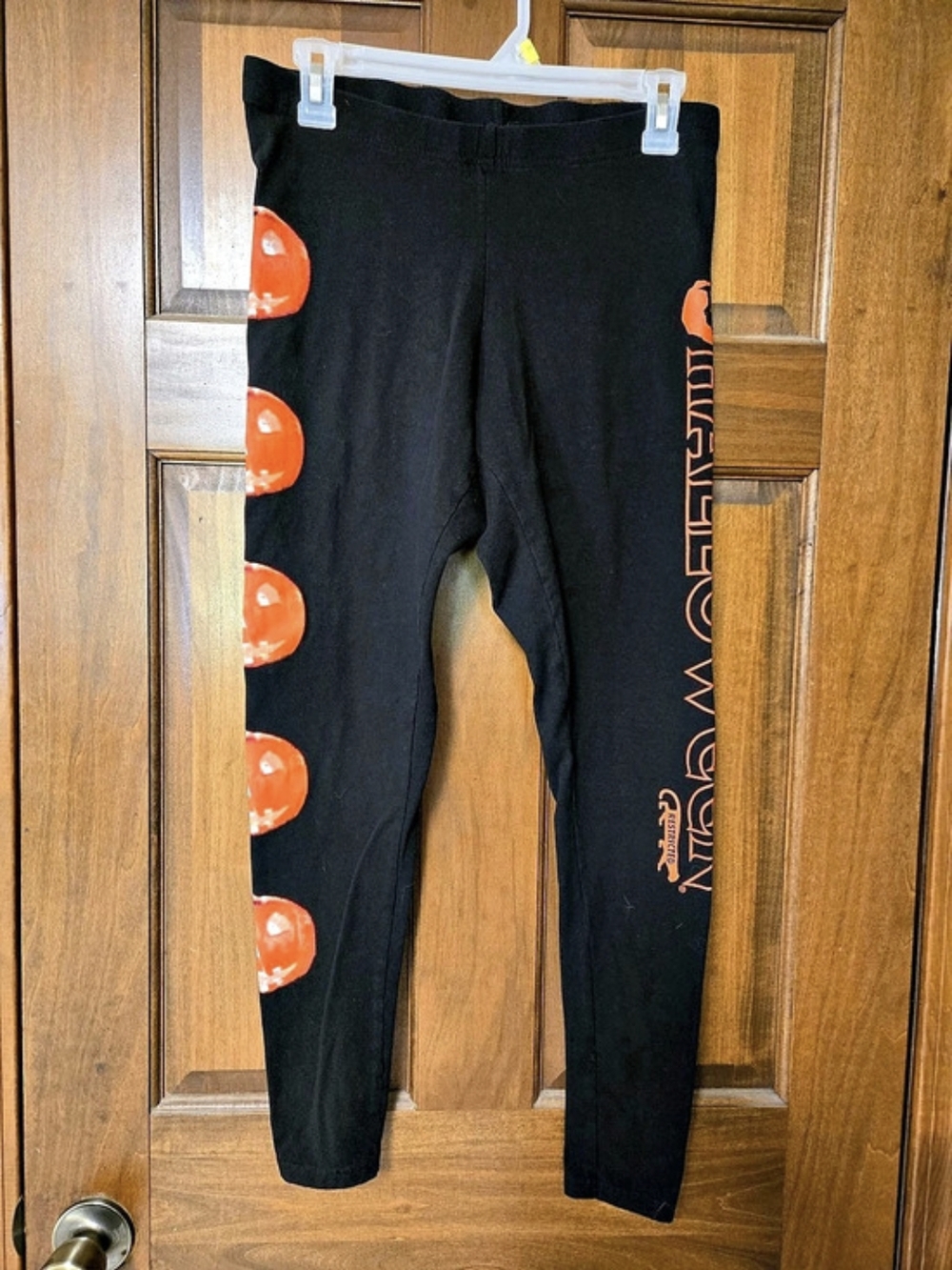 Hot Topic Halloween Michael Myers Pumpkins Leggings 14.75" Waist With Stretch